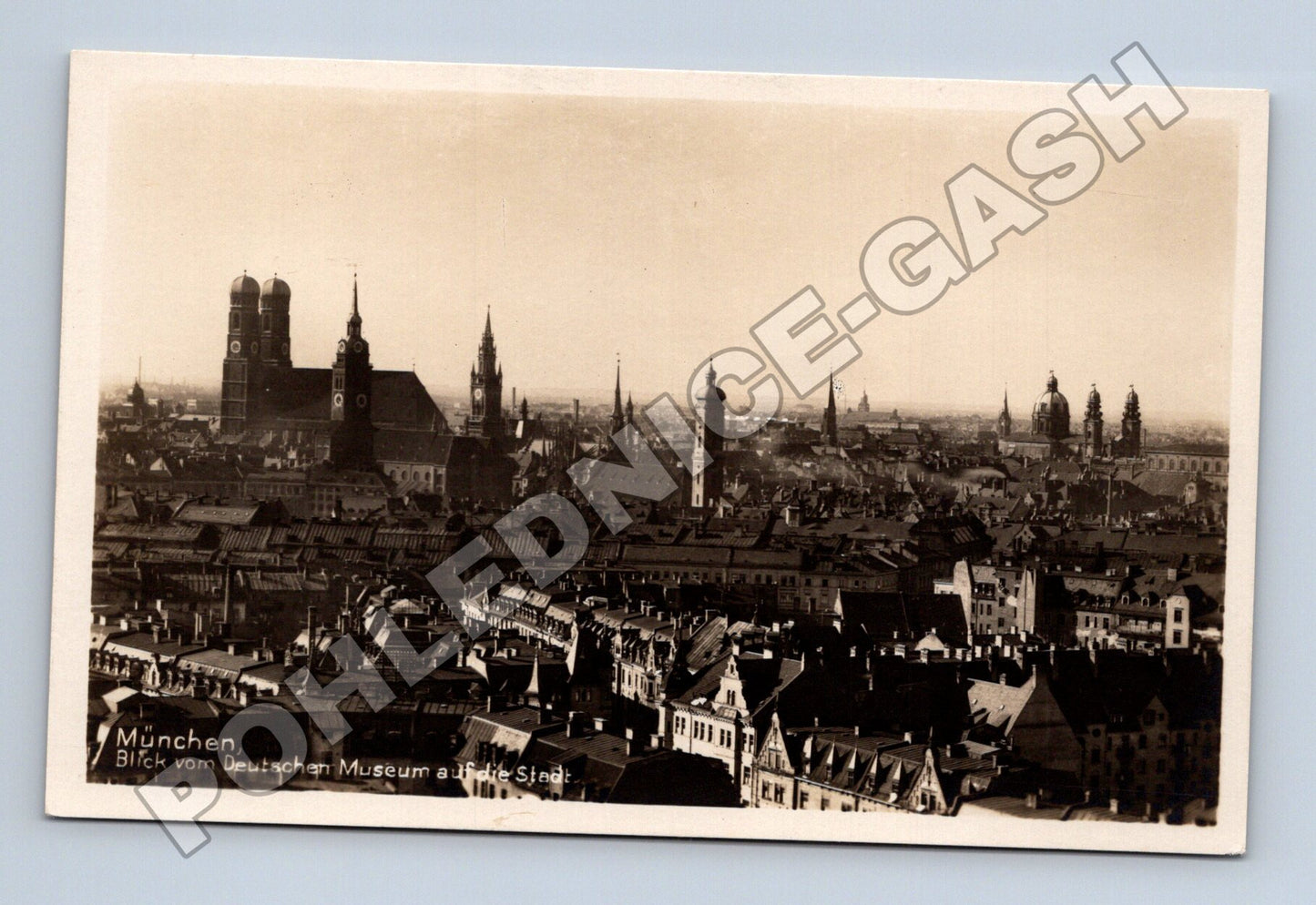 Pohlednice Německo Mnichov panorama města (M33277)