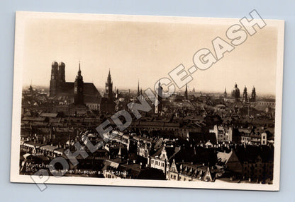 Pohlednice Německo Mnichov panorama města (M33277)