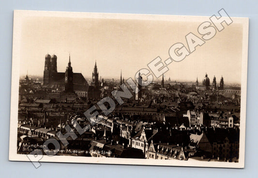 Pohlednice Německo Mnichov panorama města (M33277)