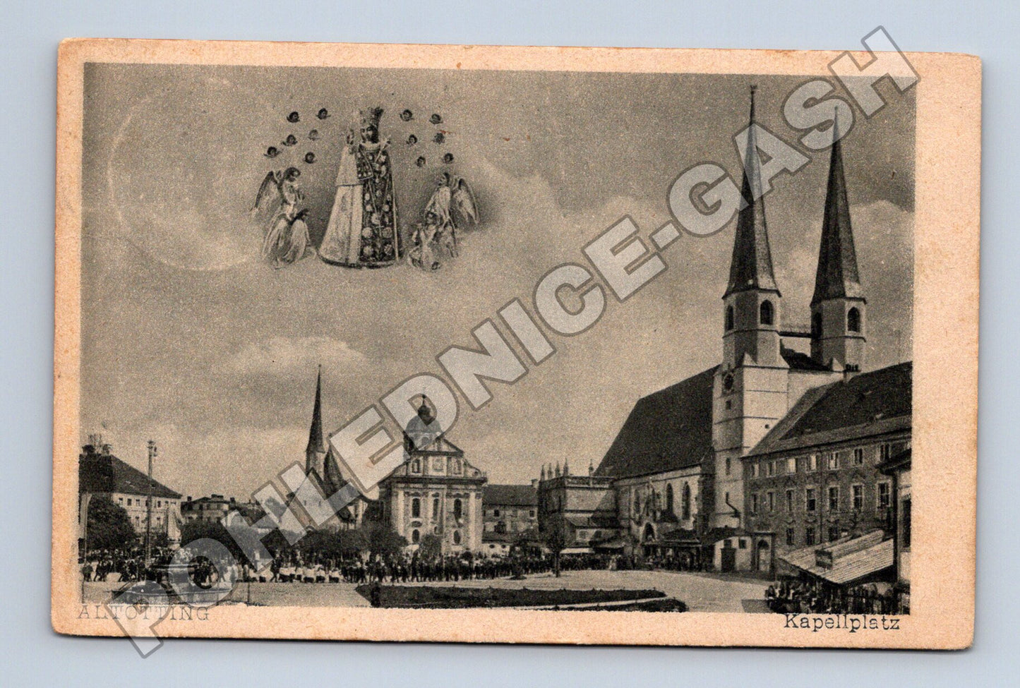 Pohlednice Německo Altötting Kapellplatz 1942 (M33279)