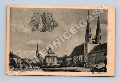 Pohlednice Německo Altötting Kapellplatz 1942 (M33279)