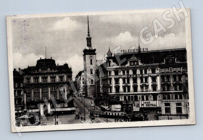 Pohlednice Brno kostel svatého Jakuba náměstí (M3328)