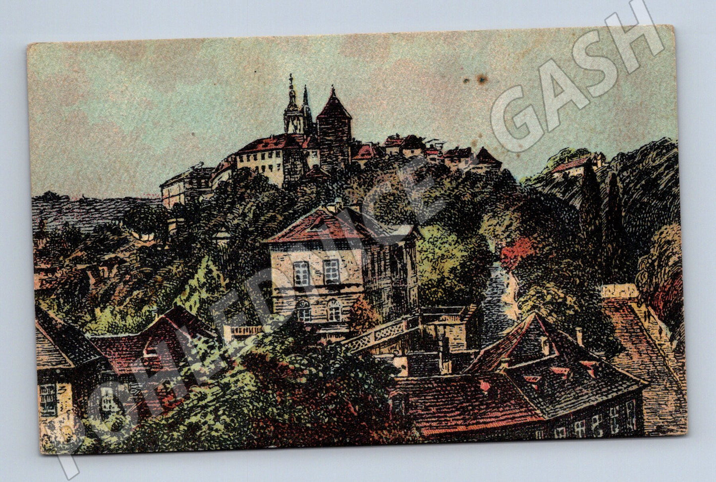 Pohlednice Praha Hradčany z Brusky (M3329)