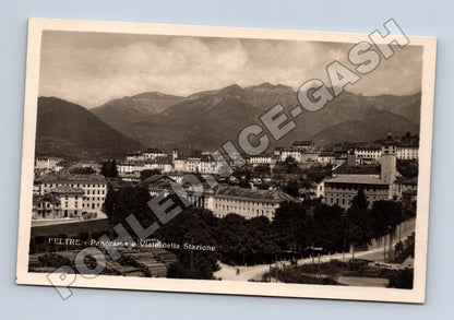 Pohlednice Itálie Feltre panorama (M33290)