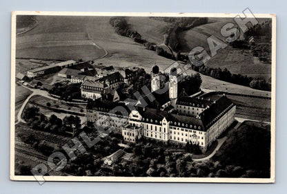 Německo Benediktiner-Abtei Schweiklberg letecký pohled 1939 (M33292)