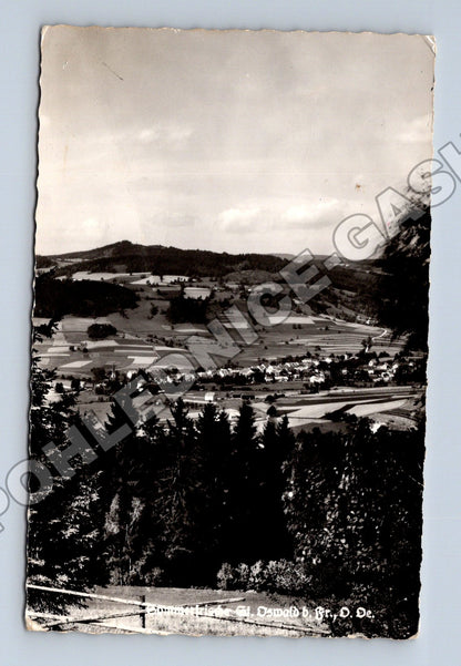 Pohlednice Rakousko Oswald vodopád Echtfoto 1948 (M33304)