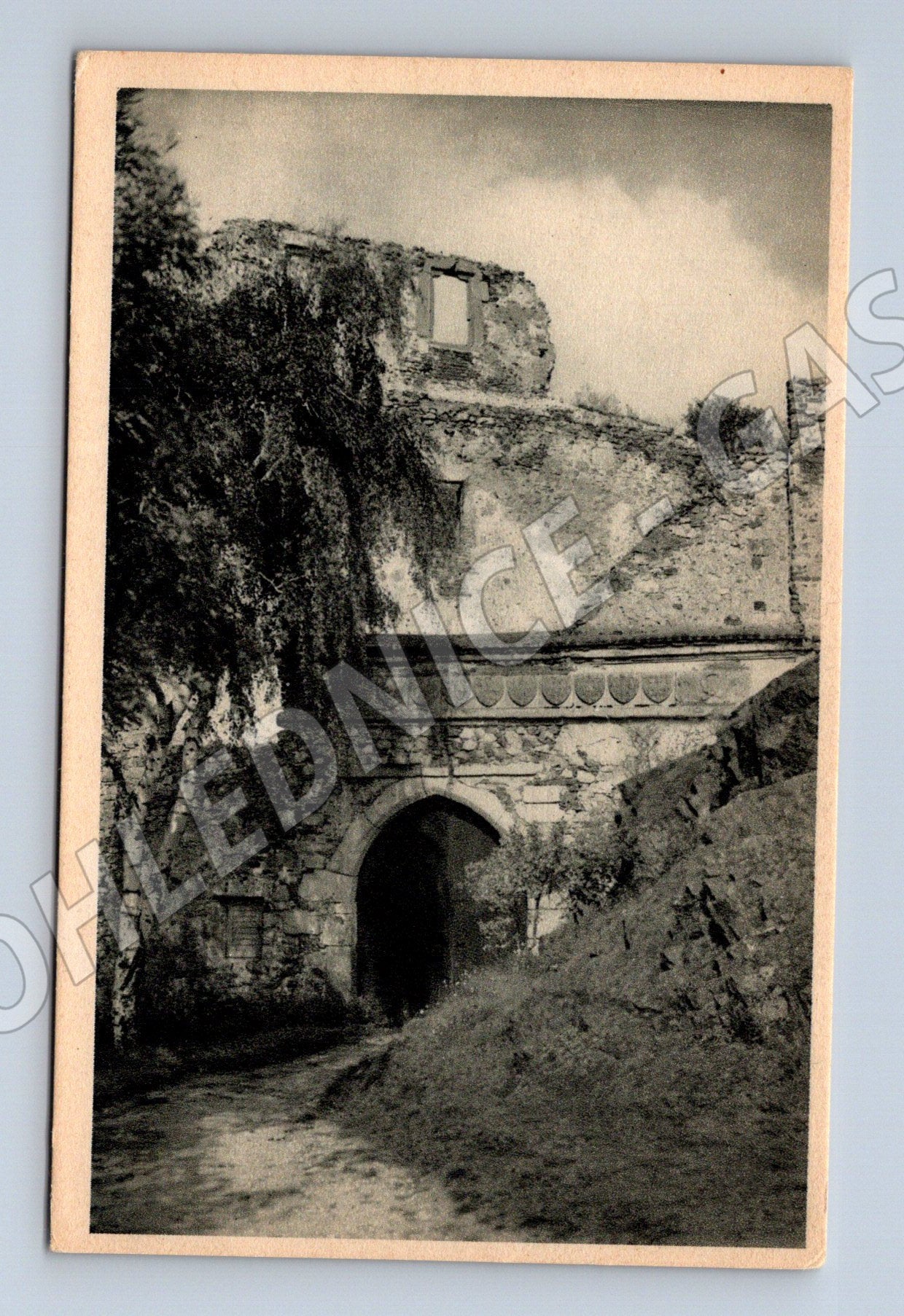 Pohlednice Točník brána hradu V Teklý (M3331)