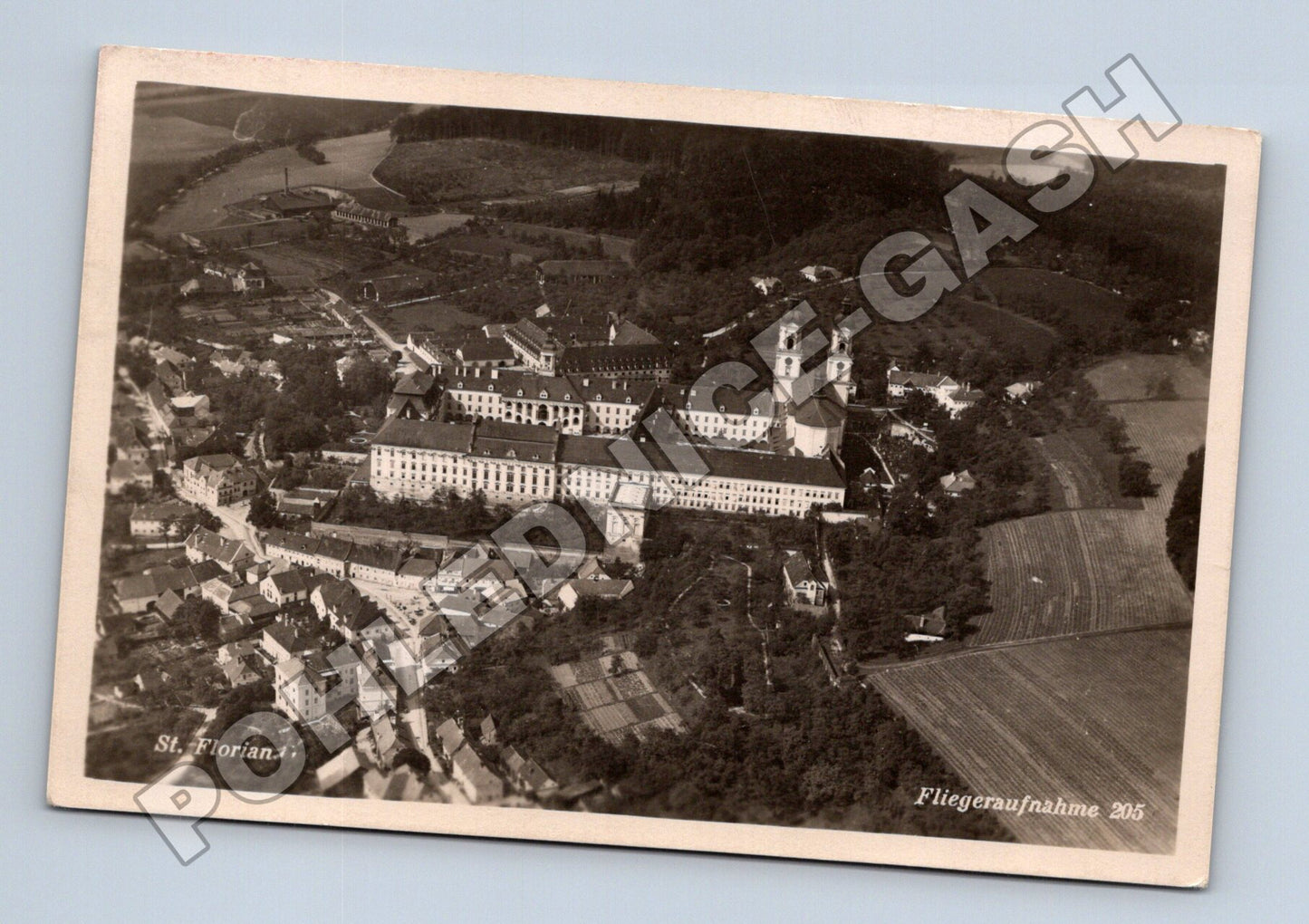 Pohlednice Rakousko St. Florian Fliegeraufnahme 1943 (M33312)