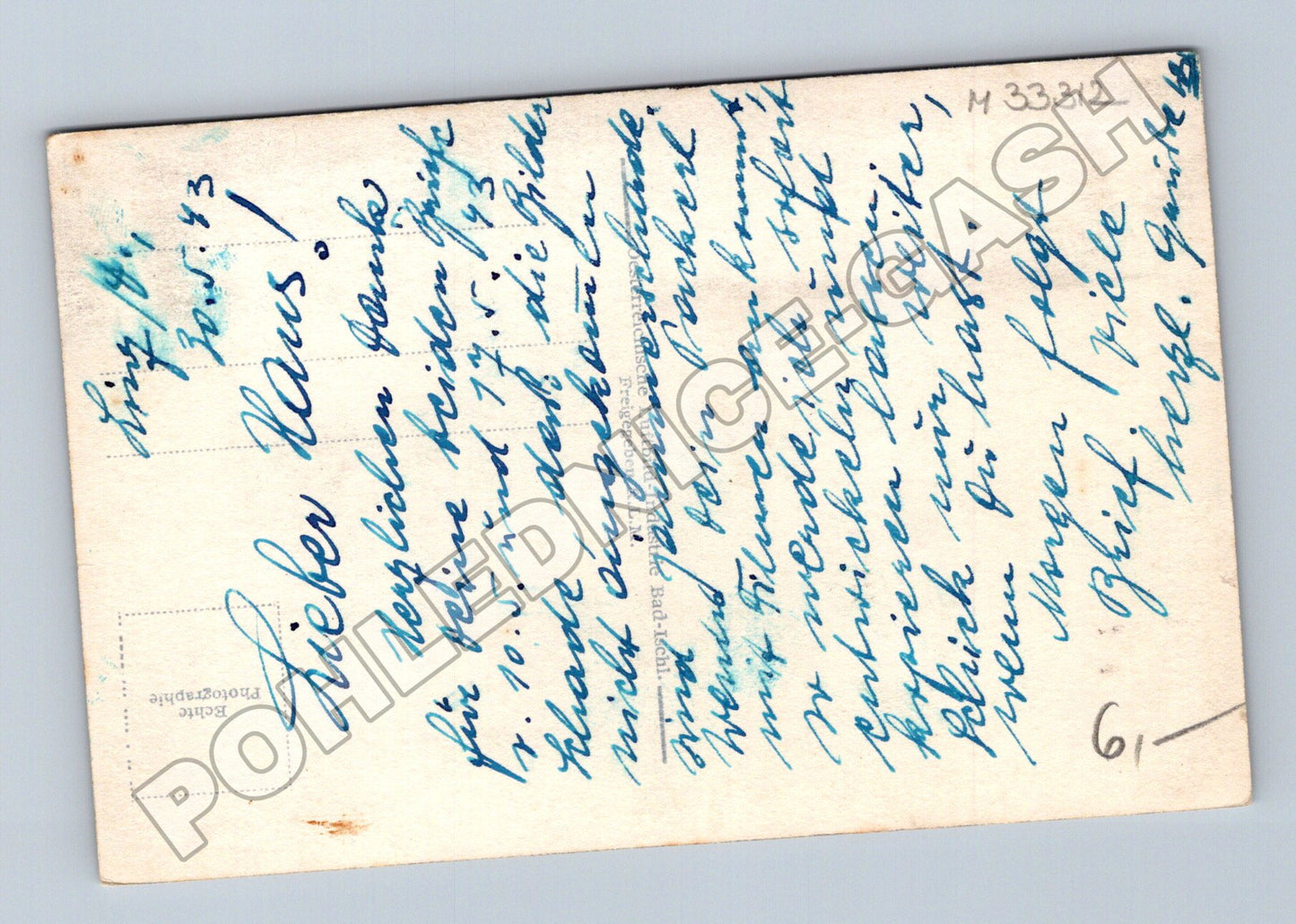 Pohlednice Rakousko St. Florian Fliegeraufnahme 1943 (M33312)
