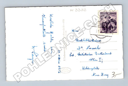 Pohlednice Rakousko Bad Hall Kurhaus 1956 (M33313)