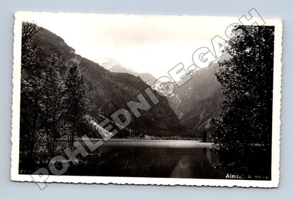 Pohlednice Rakousko Almtal jezero hory (M33318)