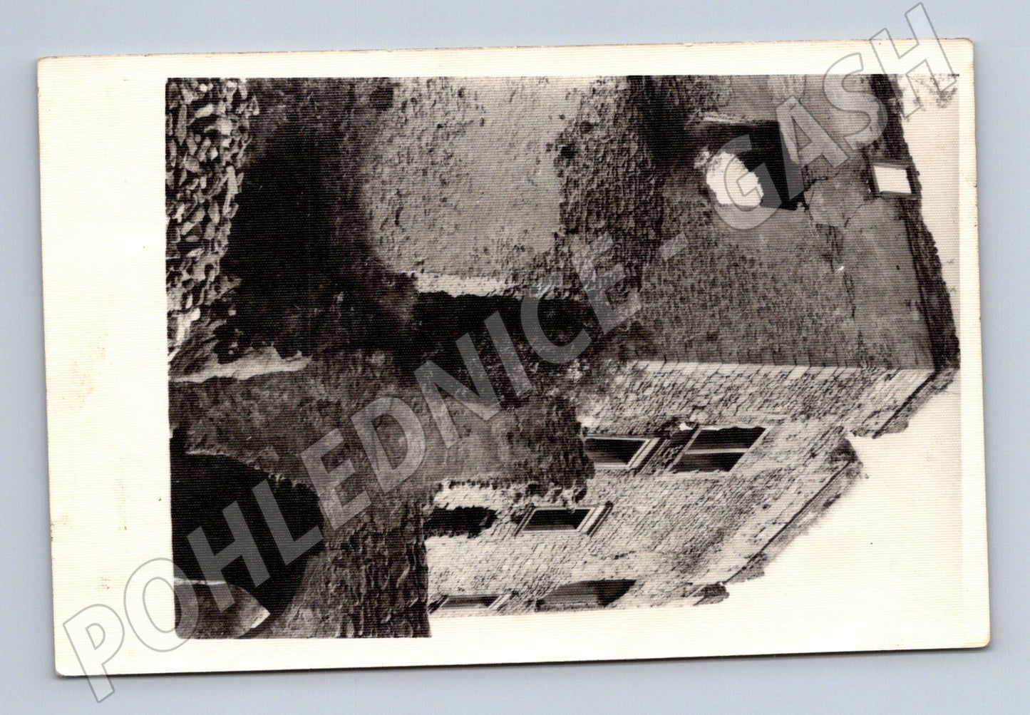 Pohlednice Lanšštejn zřícenina hradu (M3332)