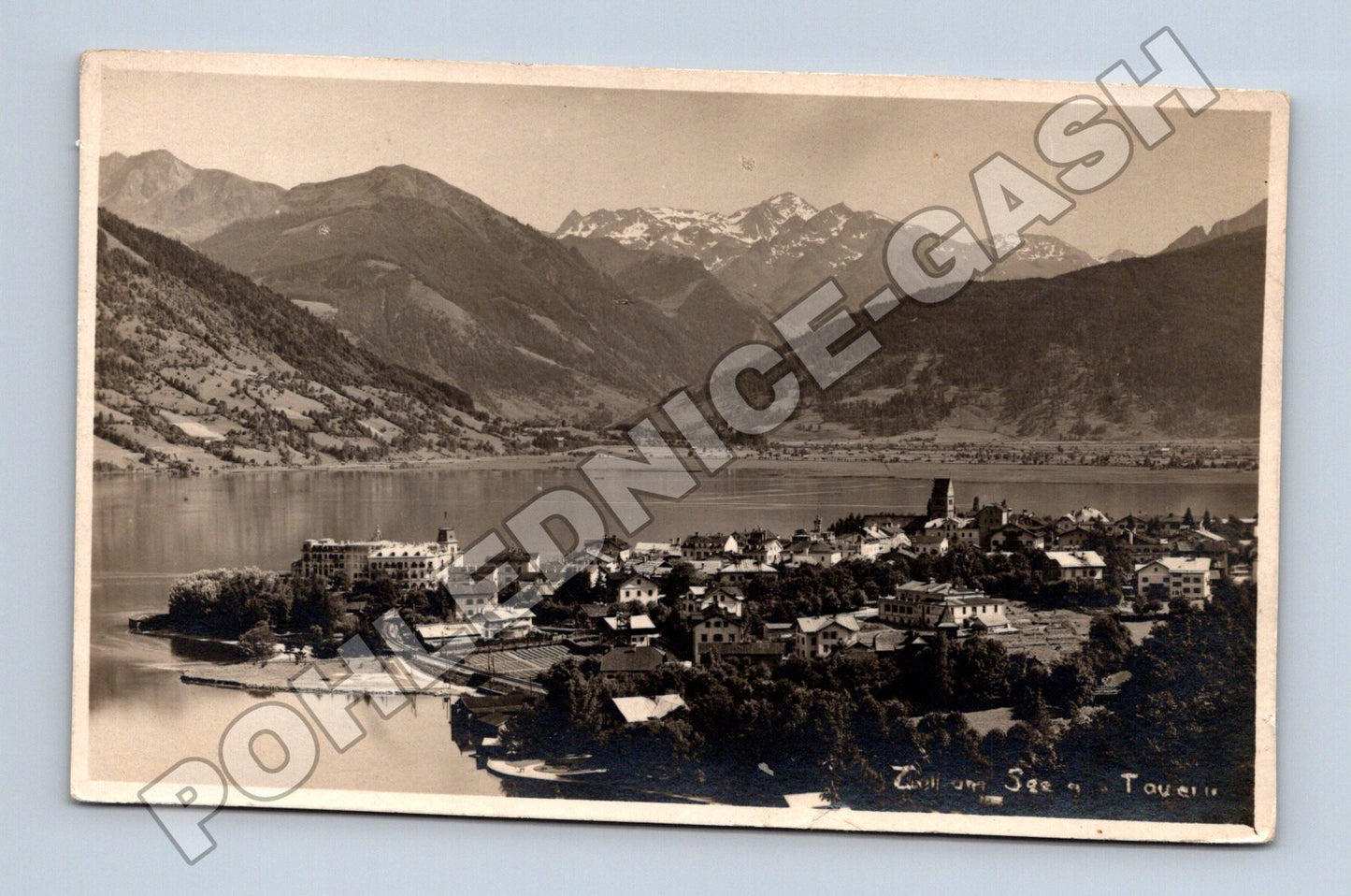 Pohlednice Rakousko Zell am See s jezerem 1927 (M33329)