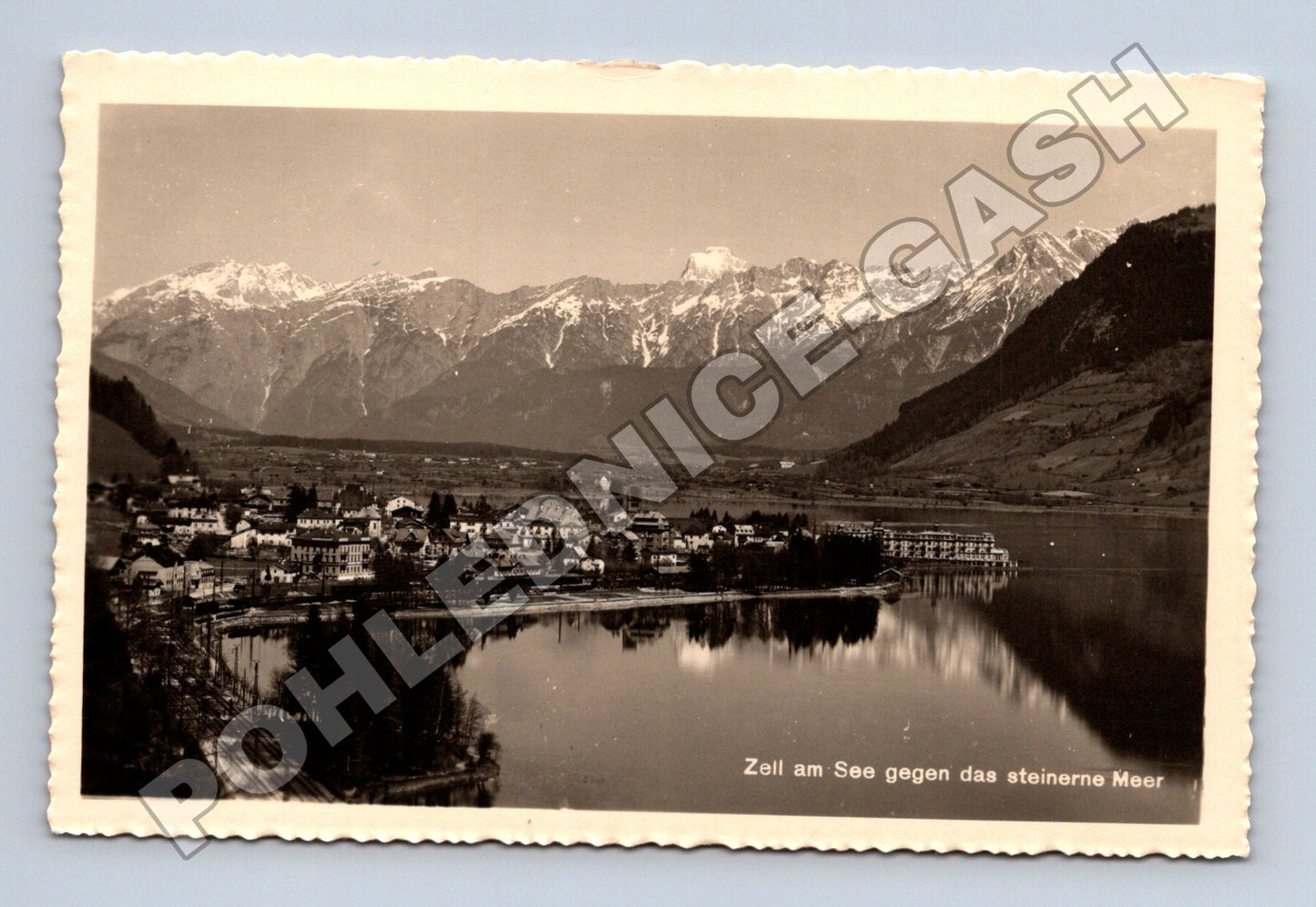 Pohlednice Rakousko Zell am See s horami 1942 (M33333)