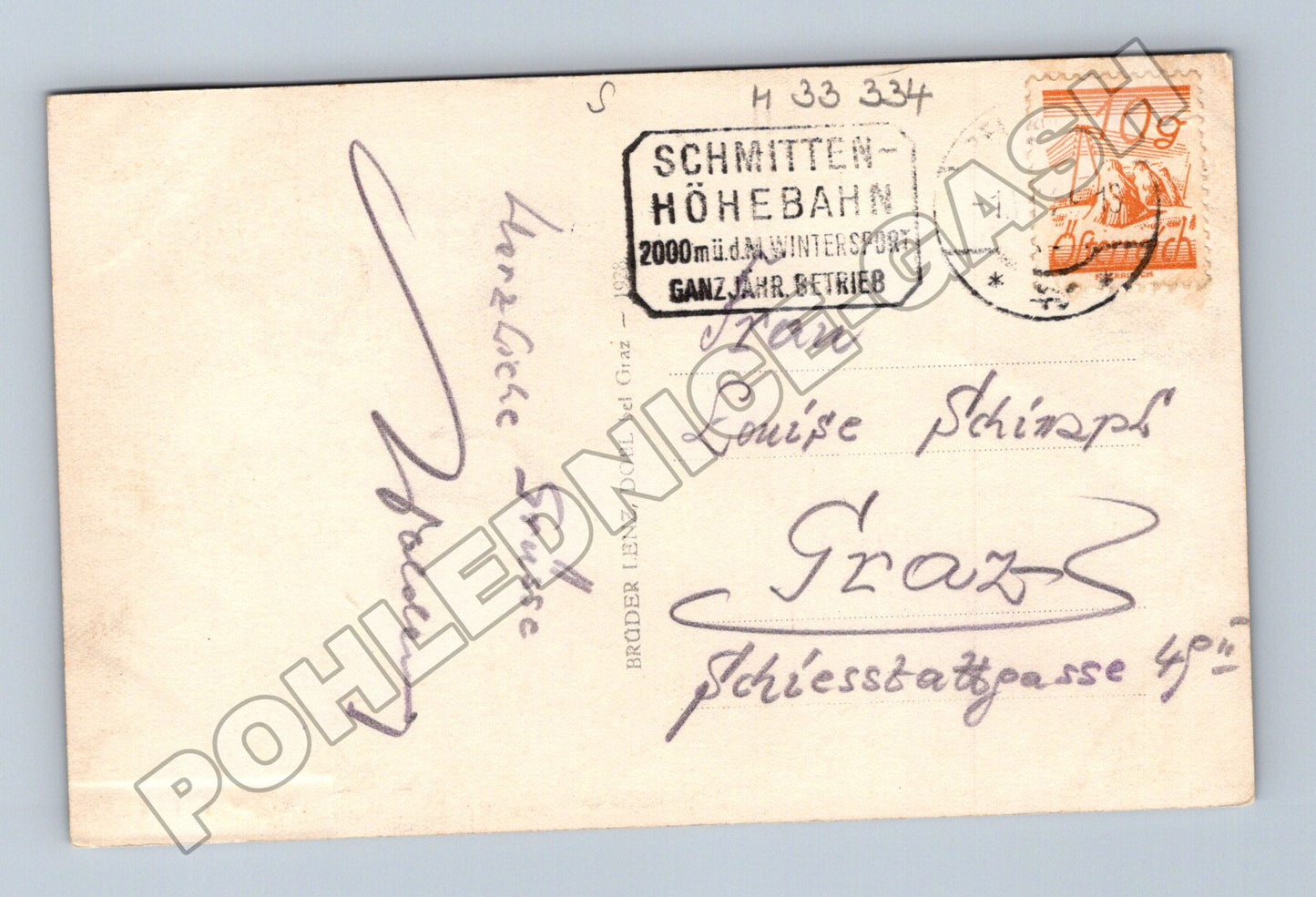 Pohlednice Rakousko Zell am See panorama 1926 (M33334)