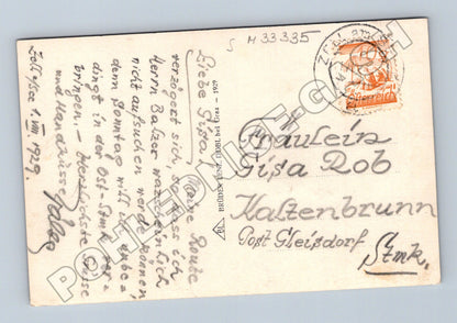 Pohlednice Rakousko Zell am See s Kitzsteinhorn 1929 (M33335)