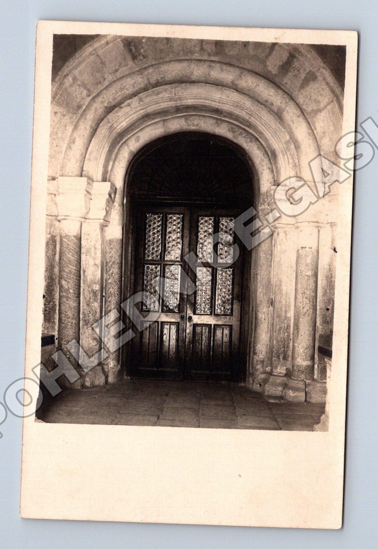 Pohlednice Rakousko Wels Stadtpfarrkirche vchod (M33337)