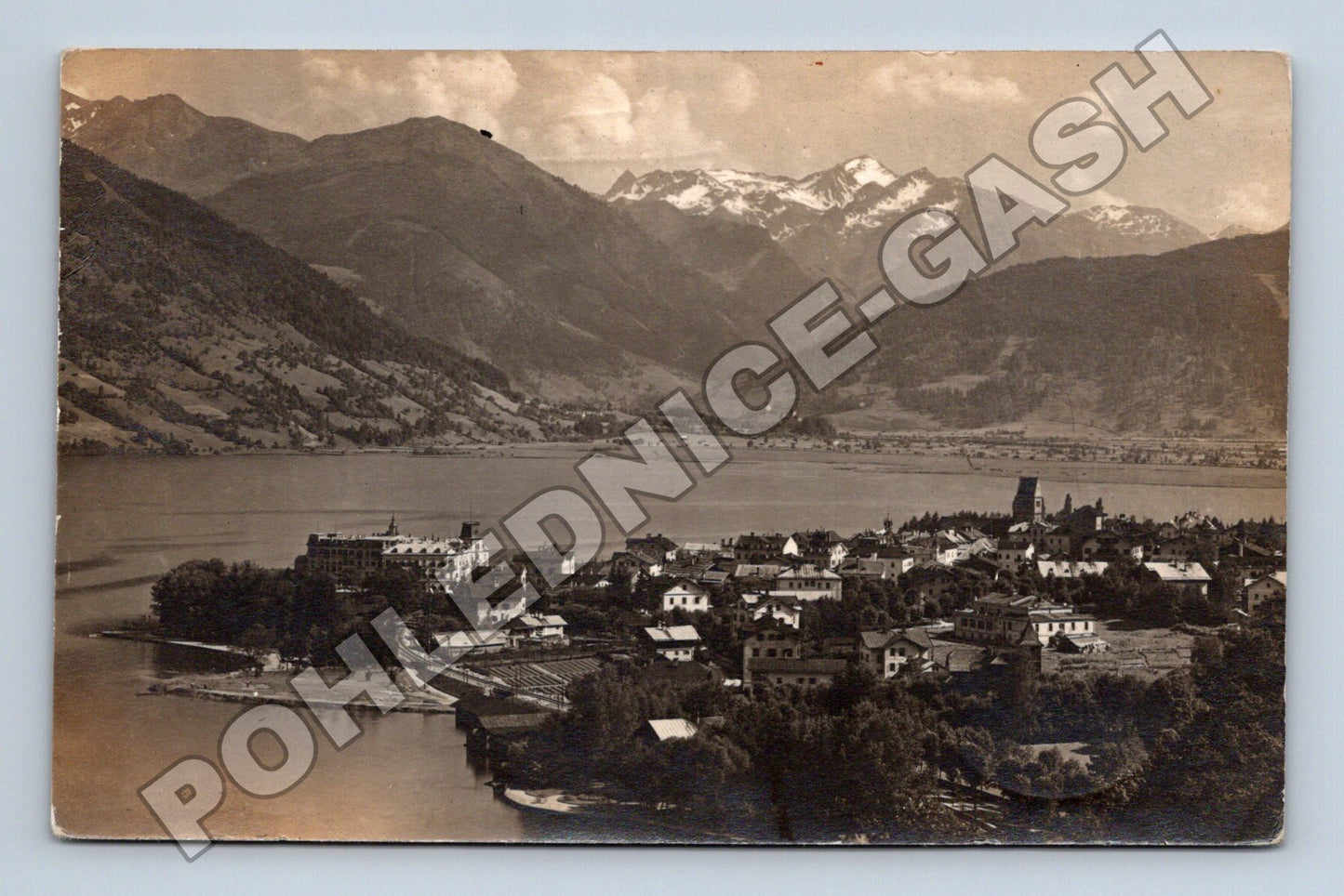 Pohlednice Rakousko Zell am See s jezerem (M33341)