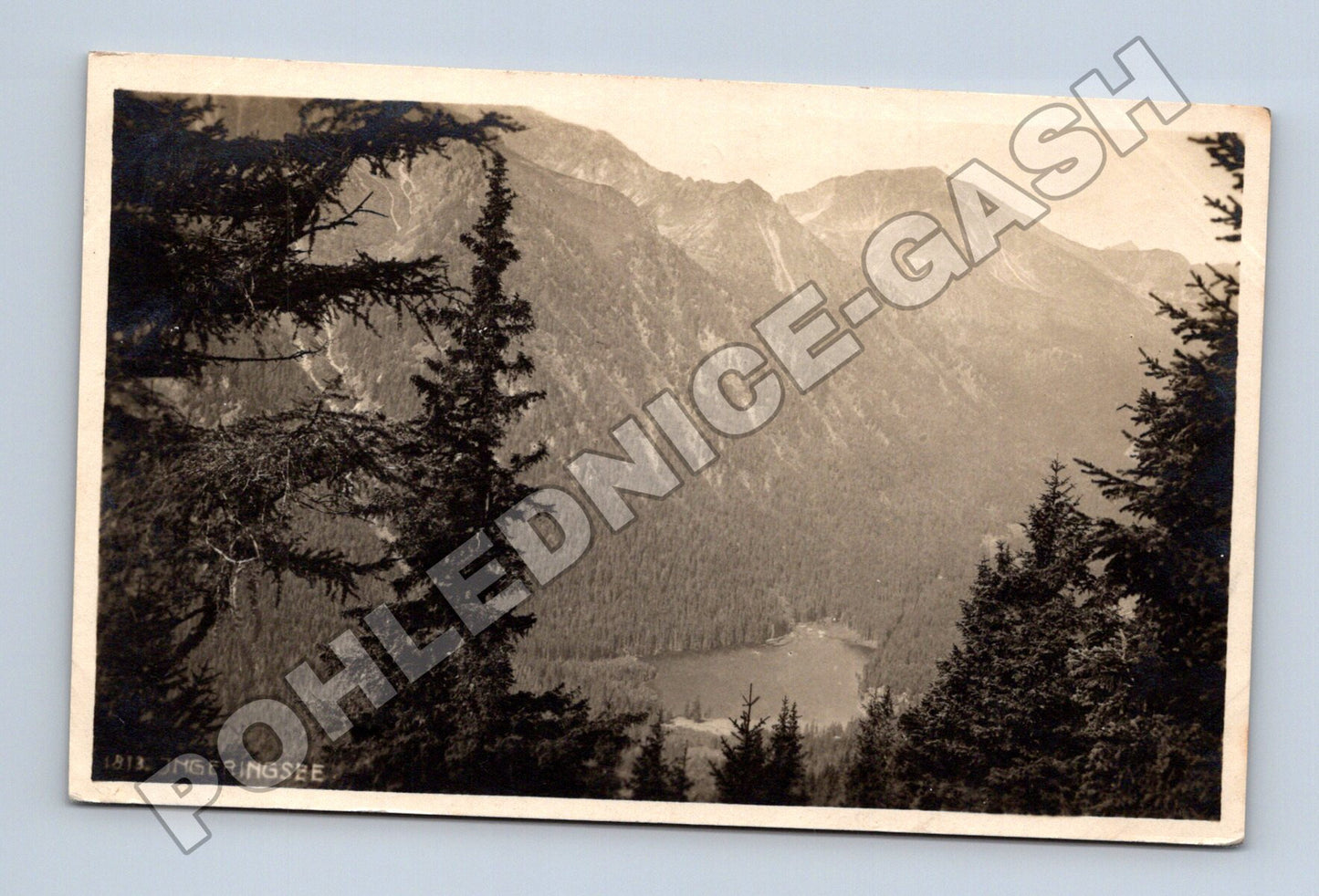Pohlednice Rakousko Imgeringsee hory jezero 1926 (M33342)