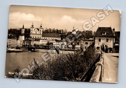 Pohlednice Rakousko Steyr Kollertor most (M33345)