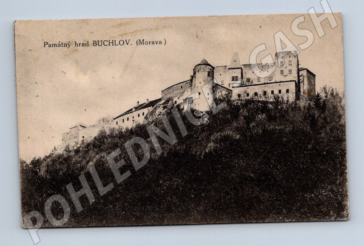 Pohlednice Buchlov památný hrad Morava (M3335)