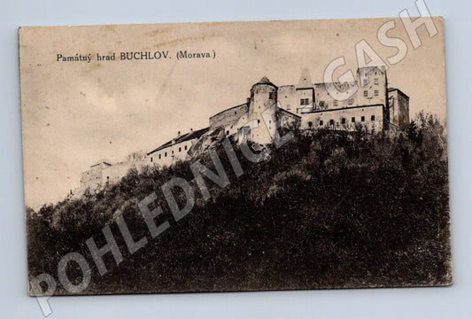 Pohlednice Buchlov památný hrad Morava (M3335)