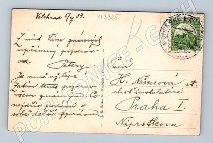 Pohlednice Buchlov památný hrad Morava (M3335)