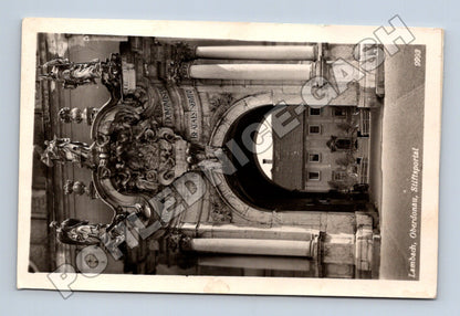 Pohlednice Rakousko Lambach Stiftsportal 1936 (M33356)