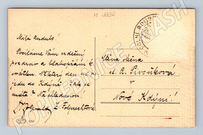 Pohlednice Kost historický kolorovaný motiv (M3336)