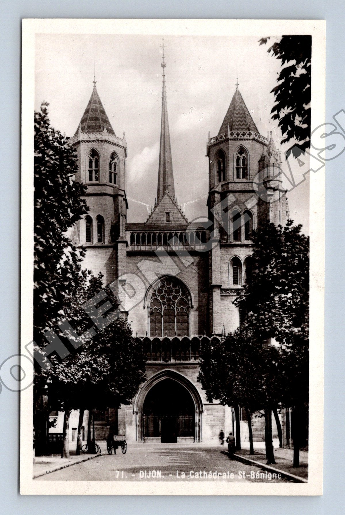 Pohlednice Francie Dijon katedrála St-Bénigne (M33366)