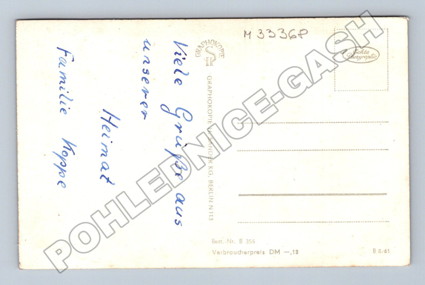 Pohlednice Německo Driezen Mittelschule (M33368)