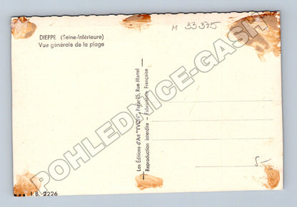 Pohlednice Francie Dieppe pláž (M33375)