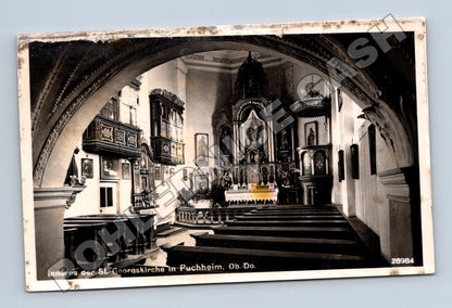 Pohlednice Rakousko Puchheim St. Georgskirche 1942 (M33379)