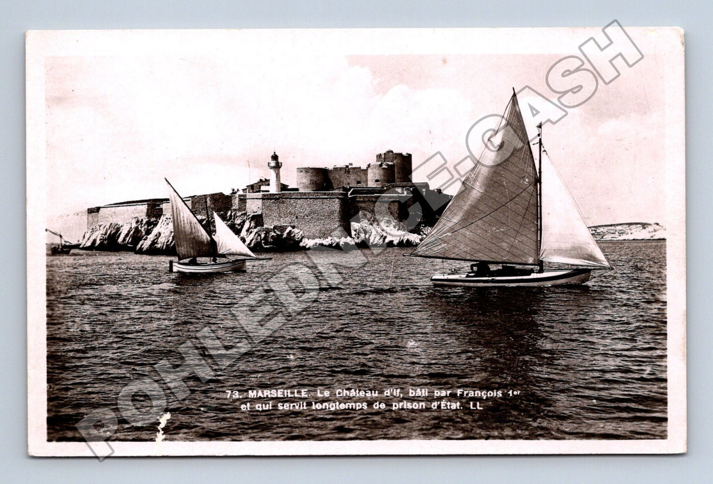 Pohlednice Francie Marseille Château d'If (M33380)