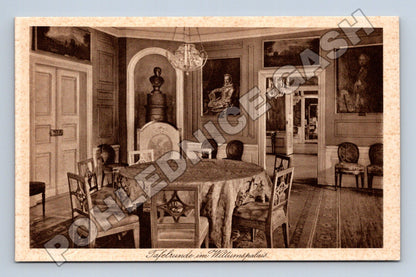 Pohlednice Německo Wittumspalais Weimar interiér (M33391)