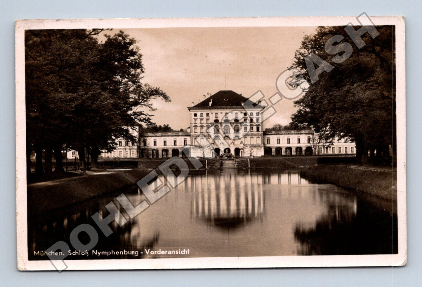 Pohlednice Německo Nymphenburg zámek Mnichov (M33395)