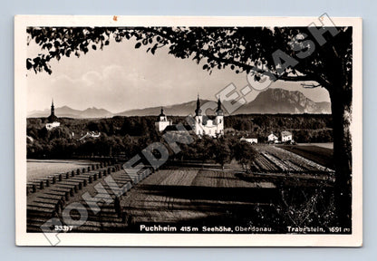 Pohlednice Rakousko Puchheim kostely 1940 (M33396)