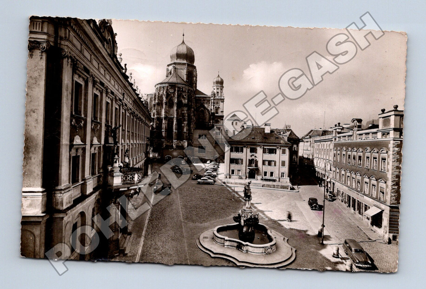 Pohlednice Německo Pasov Residenzplatz 1956 (M33403)
