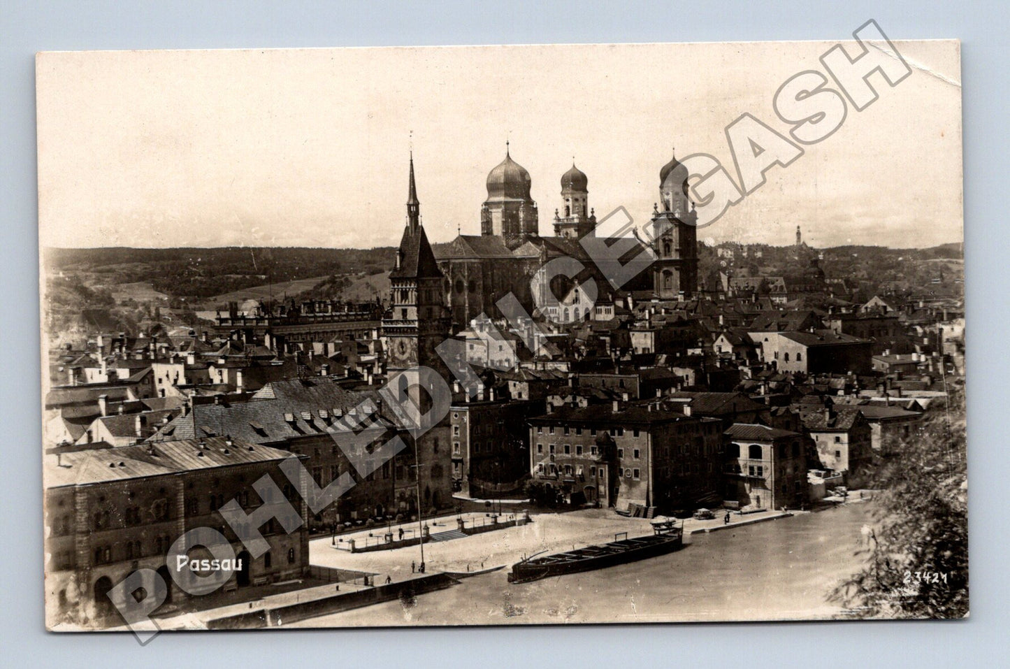 Pohlednice Německo Passau panorama města (M33404)