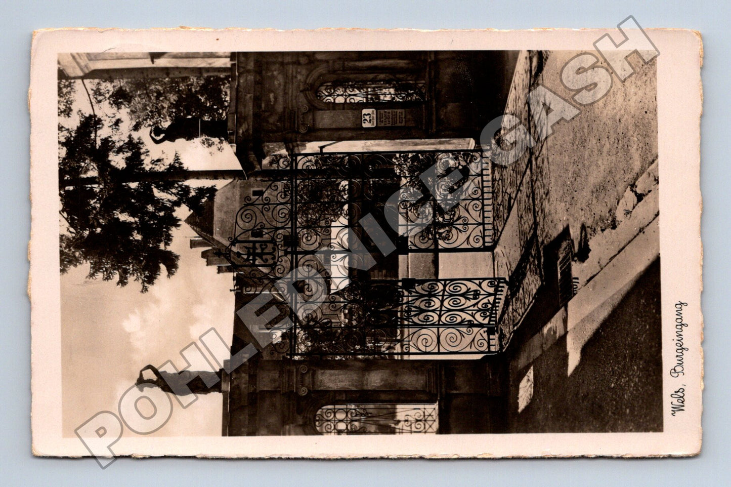 Pohlednice Rakousko Wels Burgeingang (M33407)
