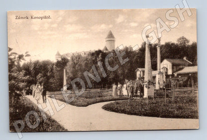 Pohlednice Konopiště zámek Benešov (M3341)