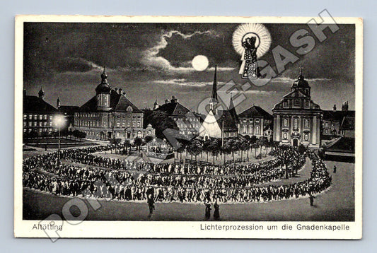 Pohlednice Německo Altötting Lichterprozession (M33410)