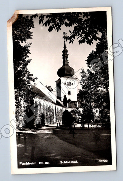 Pohlednice Rakousko Puchheim Schlosshof 1933 (M33415)