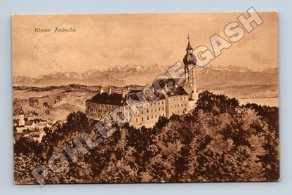 Pohlednice Německo Kloster Andechs klášter 1929 (M33420)