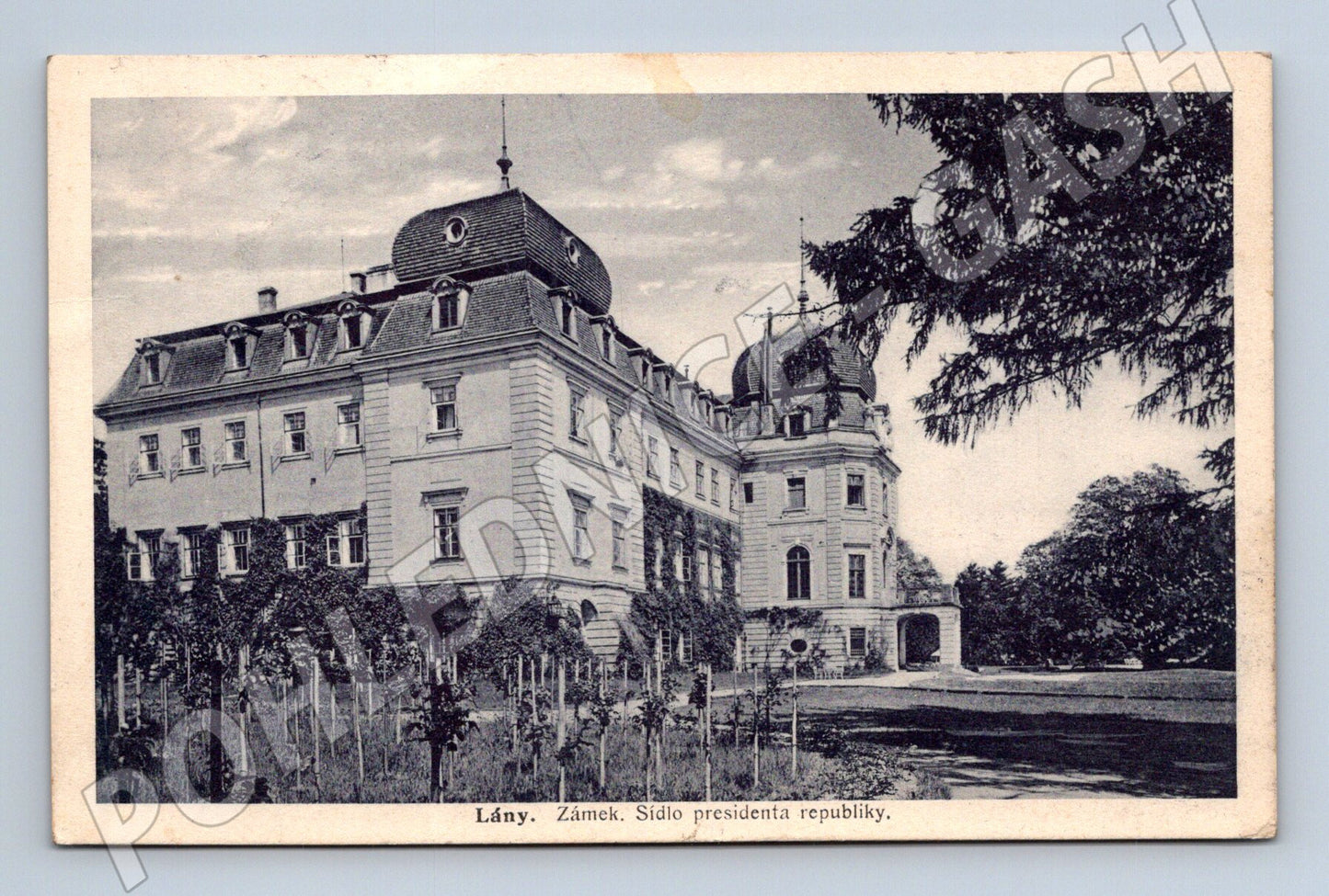 Pohlednice Lány zámek prezidentské sídlo (M3344)