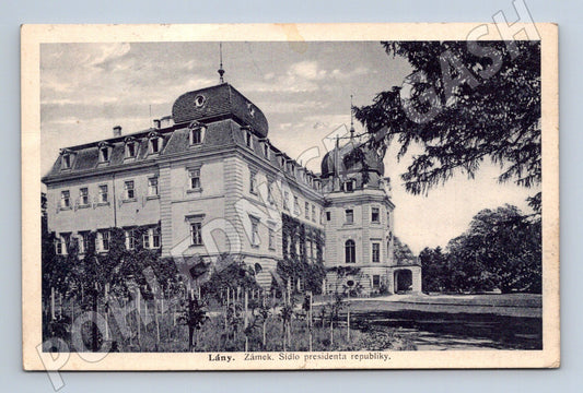 Pohlednice Lány zámek prezidentské sídlo (M3344)