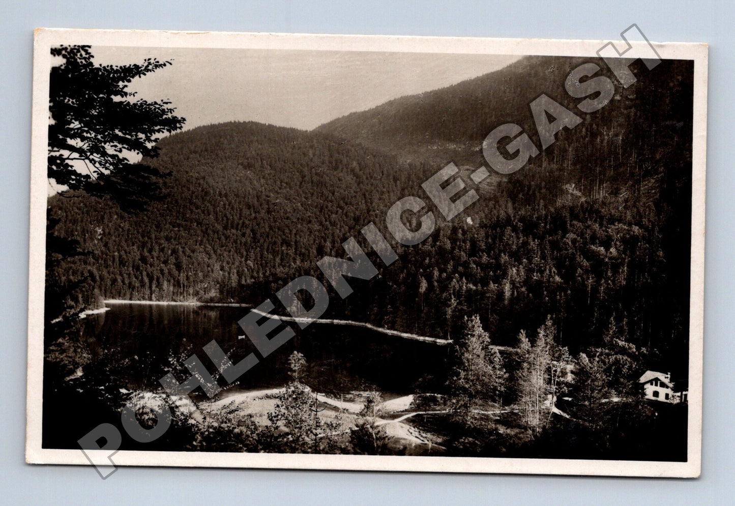 Pohlednice Rakousko Nußensee u Bad Ischl 1936 (M33445)