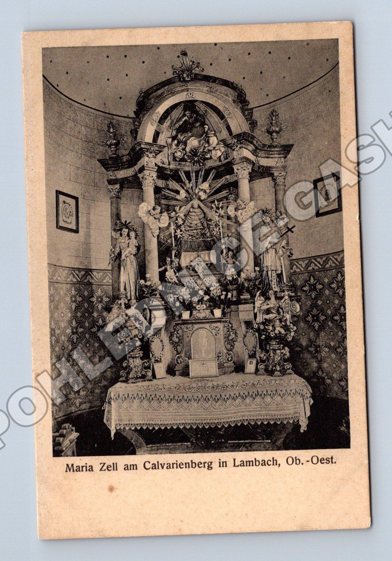 Pohlednice Rakousko Maria Zell am Calvarienberg oltář 1934 (M33452)
