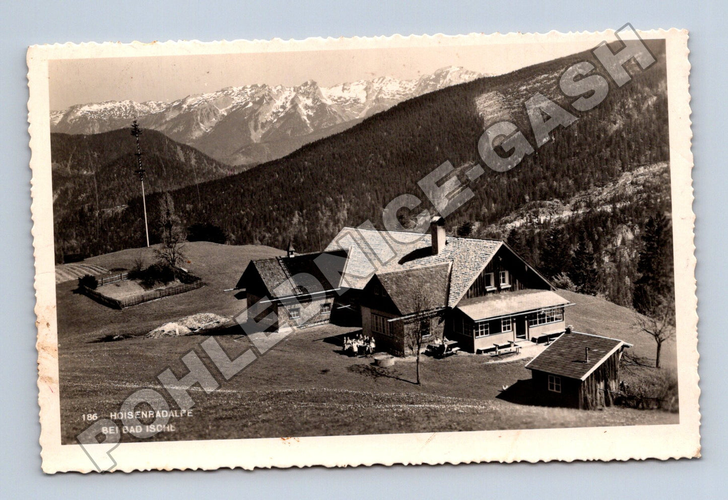 Pohlednice Rakousko Hoisenpadalpe bei Bad Ischl (M33453)