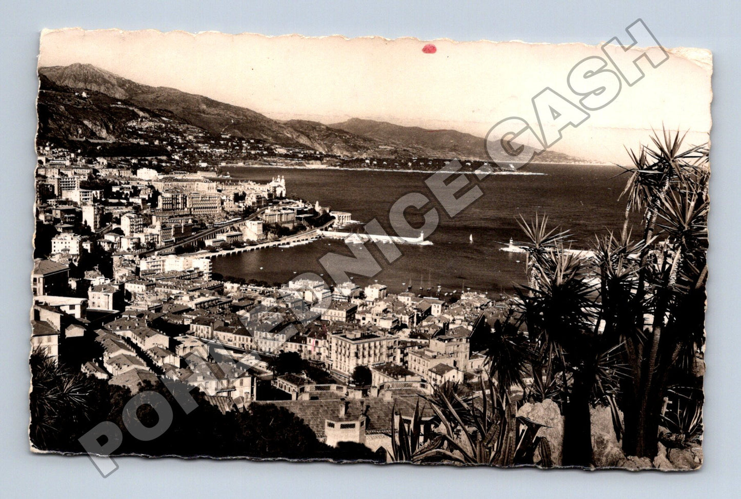 Pohlednice Monaco Monte-Carlo panoramatický pohled 1907 (M33459)